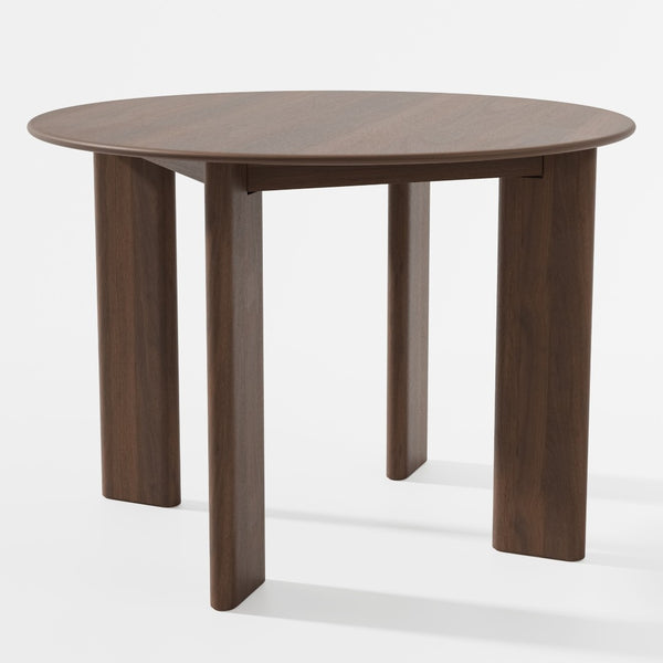HomeRoots 42" Black Solid Wood Rounded Bar Table - Modern Design for Inviting Gatherings & Conversations 712203