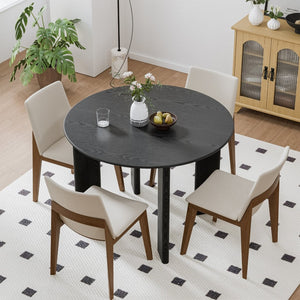 HomeRoots 42" Vibrant Yellow Solid Wood Round Bar Table – Perfect for Lively Gatherings & Stylish Dining Spaces 712204
