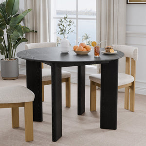 HomeRoots 42" Vibrant Yellow Solid Wood Round Bar Table – Perfect for Lively Gatherings & Stylish Dining Spaces 712204