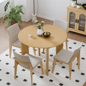 HomeRoots 45" Black Solid Wood Bar Table - Modern Round Bistro Design for Stylish Home & Restaurant Gatherings 712205