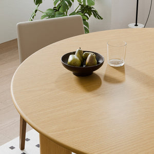 HomeRoots 45" Black Solid Wood Rounded Bar Table - Modern High-Top Design for Stylish Gatherings & Comfort 712207