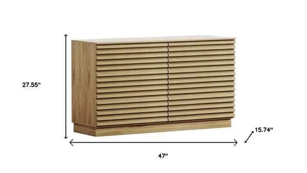 HomeRoots 47" Light Gray Solid Wood Console Cabinet - Stylish Six-Drawer Storage Solution for Any Room 712214