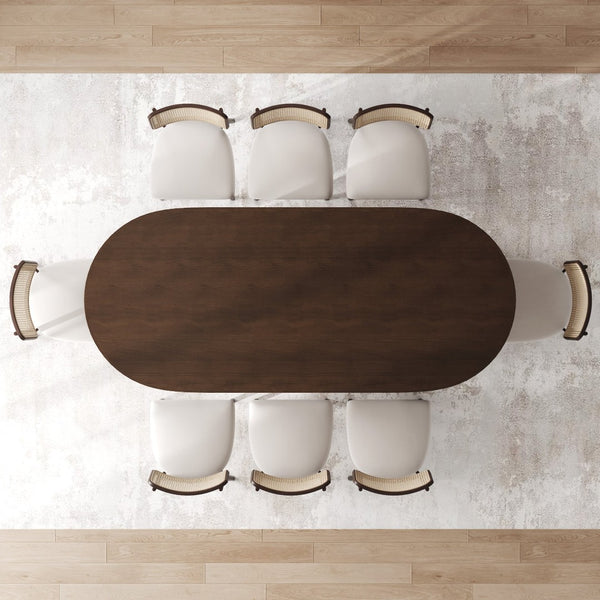 HomeRoots 33" Yellow Solid Wood Oval Bar Table - Bright, Durable Design for Home or Commercial Gatherings 712217