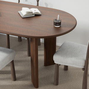 HomeRoots 33" Black Solid Wood Oval Bar Table - Sleek, Durable Design for Modern Dining & Entertaining Spaces! 712220