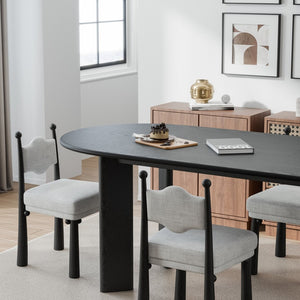 HomeRoots 33" Yellow Solid Wood Oval Bar Table - Modern Design for Stylish Dining & Entertaining in Any Space 712221