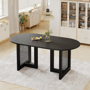 HomeRoots 67" Unfinished Wood Square Bar Table – Customizable, Sturdy Design for Home or Commercial Use! 712249