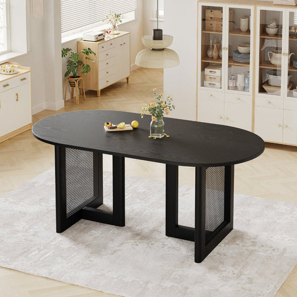 HomeRoots 67" Unfinished Wood Square Bar Table – Customizable, Sturdy Design for Home or Commercial Use! 712249