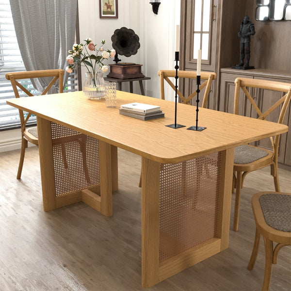 HomeRoots 67" Black Wood Square Bar Table - Modern High-Top Design Seats 6, Durable Build for Home or Commercial Use 712250
