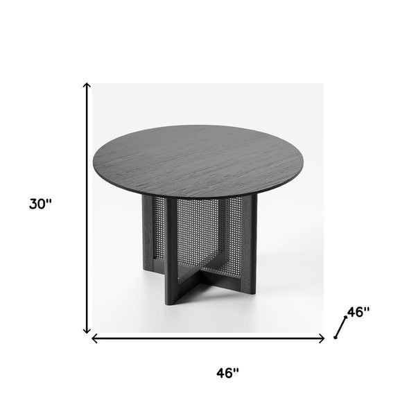HomeRoots 52" Unfinished Wood Rounded Bar Table – Modern Bistro Style, Customizable, Seats 4 for Social Gatherings 712252