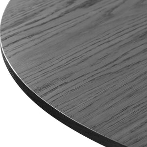 HomeRoots 52" Unfinished Wood Rounded Bar Table – Modern Bistro Style, Customizable, Seats 4 for Social Gatherings 712252