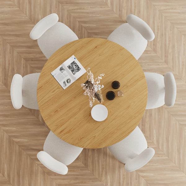 HomeRoots 52" Black Wood Rounded Bar Table - Modern Design for Bars, Restaurants & Home Entertaining Spaces 712253