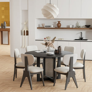 HomeRoots 67" Unfinished Wood Oval Bar Table - Stylish, Durable, and Customizable for Home or Commercial Spaces! 712254