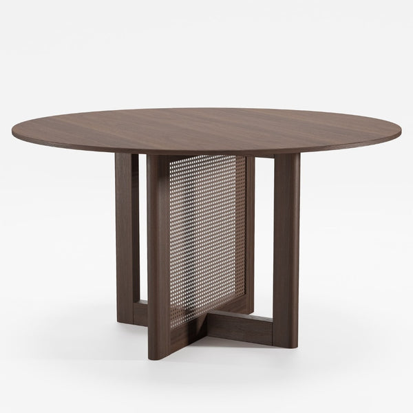 HomeRoots 67" Walnut Wood Oval Bar Table - Stylish High-Top Design for Entertaining & Dining - Ample Seating! 712258