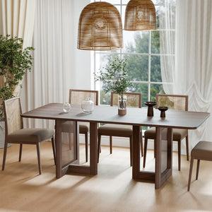 HomeRoots 79" Black Wood Square Bar Table - Modern Design for Dining & Entertaining, Seats 8 Comfortably 712261