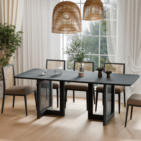 HomeRoots 79" Walnut Wood Oval Bar Table - Elegant High-Top Design for Dining, Entertaining & Stylish Spaces 712262