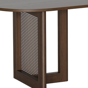 HomeRoots 79" Unfinished Wood Oval Bar Table - Stylish Farmhouse Charm, Customizable, Seats 8, Durable Design 712263