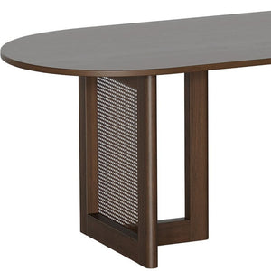 HomeRoots 79" Unfinished Wood Oval Bar Table - Stylish Farmhouse Charm, Customizable, Seats 8, Durable Design 712263