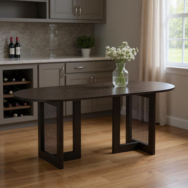 HomeRoots 79" Unfinished Wood Square Bar Table - Customizable, Durable Design for Restaurants & Social Gatherings 712265