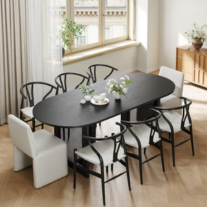HomeRoots 79" Unfinished Wood Square Bar Table - Customizable, Durable Design for Restaurants & Social Gatherings 712265