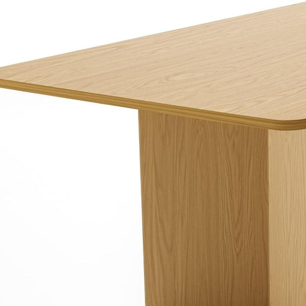 HomeRoots 79" Black Wood Square Bar Table - Modern High-Top Design for Dining & Entertaining with Stability 712266
