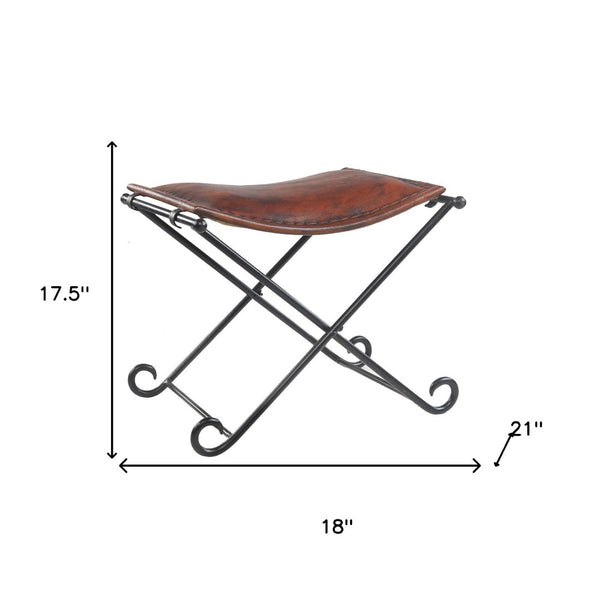 HomeRoots Black Iron and Metal Free Form Furniture Set - Handcrafted Artisanal Design for Timeless Elegance 712546