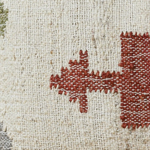 HomeRoots Brown Handcrafted Furniture Set - Timeless Craftsman Style in Durable Fabric & Solid Wood Design 712557