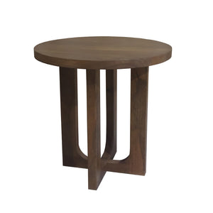 HomeRoots Brown Wood Free Form Furniture Set - Handcrafted Durable Design for Cozy Living Rooms & Gatherings 712574