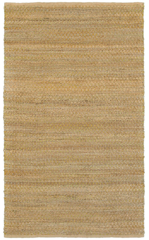 HomeRoots 9' X 12' Tan Jute Hand-Woven Area Rug – Natural Fiber Charm for Coastal & Bohemian Interiors 712655