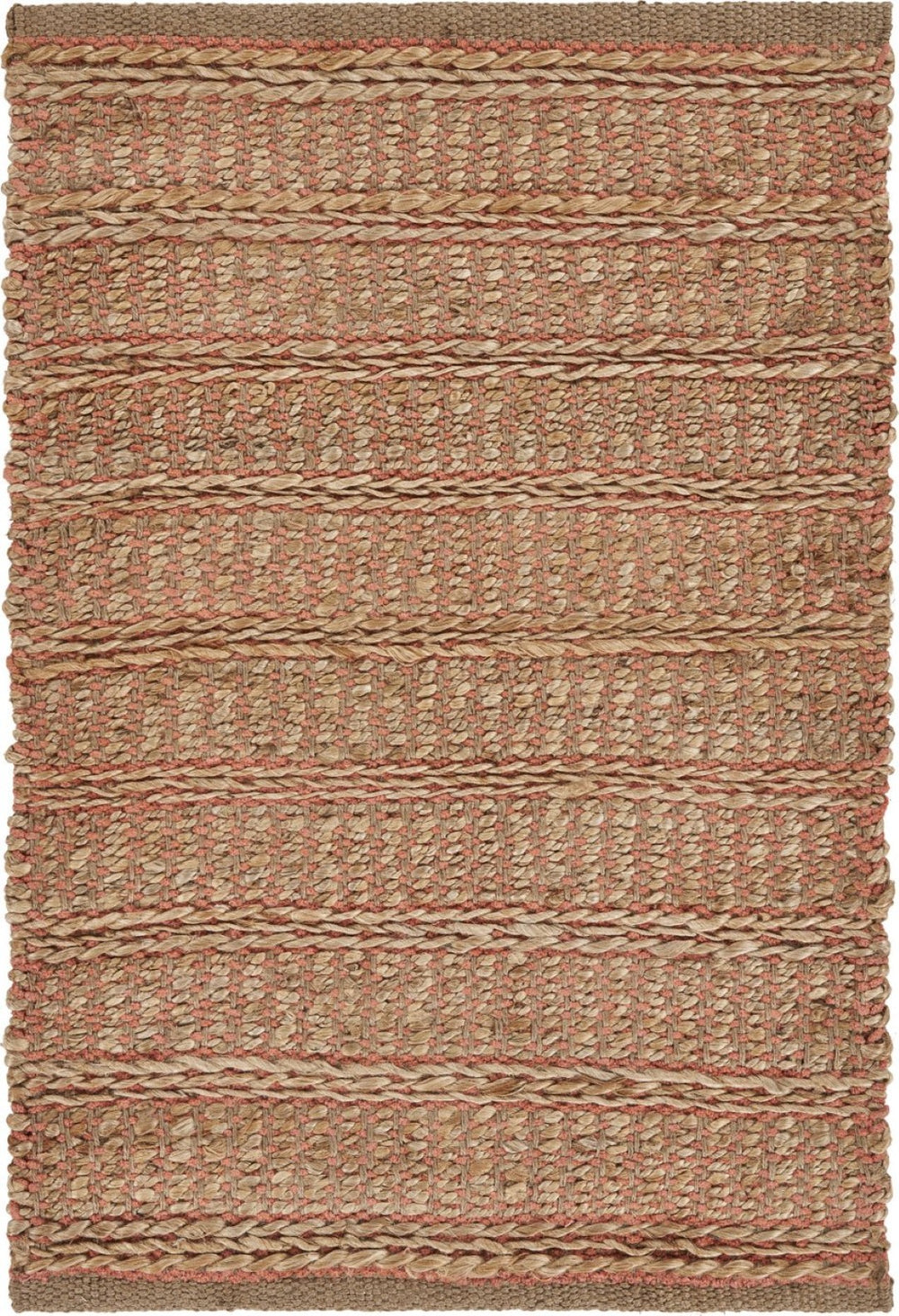 HomeRoots 6' Brown Jute Hand-Braided Round Rug – Eco-Friendly, Artisanal Charm for Rustic & Bohemian Homes 712656