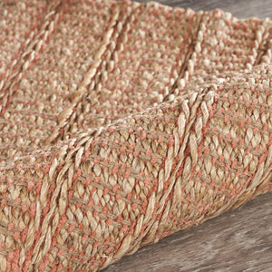 HomeRoots 6' Brown Jute Hand-Braided Round Rug – Eco-Friendly, Artisanal Charm for Rustic & Bohemian Homes 712656