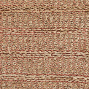 HomeRoots 6' Brown Jute Hand-Braided Round Rug – Eco-Friendly, Artisanal Charm for Rustic & Bohemian Homes 712656
