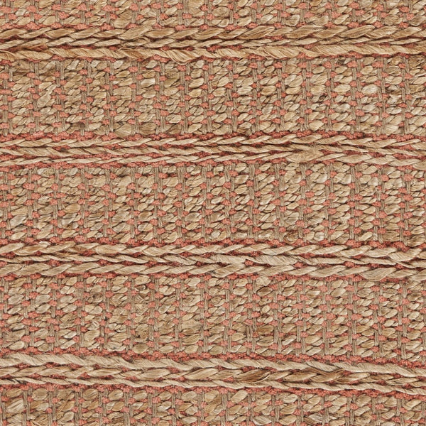 HomeRoots 6' Brown Jute Hand-Braided Round Rug – Eco-Friendly, Artisanal Charm for Rustic & Bohemian Homes 712656
