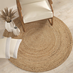 HomeRoots 5' X 7' Taupe Hand Loomed Area Rug - Soft, Durable & Stain Resistant, Perfect for Any Space 712658
