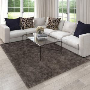HomeRoots 5' X 7' Ivory Hand Loomed Area Rug - Luxurious, Stain-Resistant Comfort for Any Decor Style & Space 712659