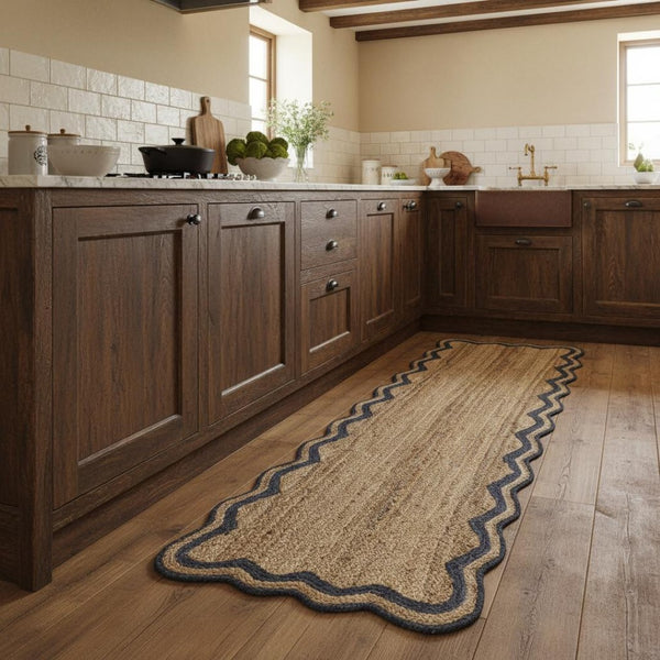 HomeRoots 5' X 8' Natural Jute Hand Braided Area Rug - Eco-Friendly, Durable, Rustic Charm for Any Space 712665
