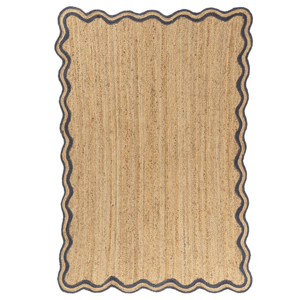 HomeRoots 8' Natural Jute Hand Braided Runner Rug - Artisanal Charm for Hallways, Kitchens, and Entryways 712667