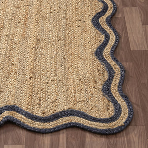 HomeRoots 8' Natural Jute Hand Braided Runner Rug - Artisanal Charm for Hallways, Kitchens, and Entryways 712667