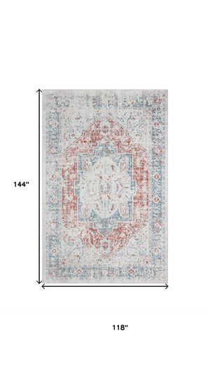HomeRoots 6' Hand-Tufted Beige & Brown Wool Medallion Round Rug - Soft, Durable, and Perfect for Any Space 712693