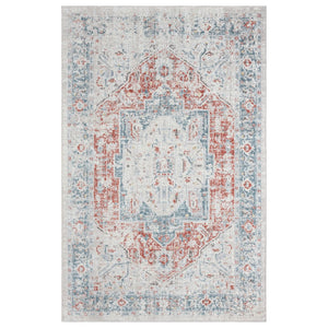 HomeRoots 6' Hand-Tufted Beige & Brown Wool Medallion Round Rug - Soft, Durable, and Perfect for Any Space 712693