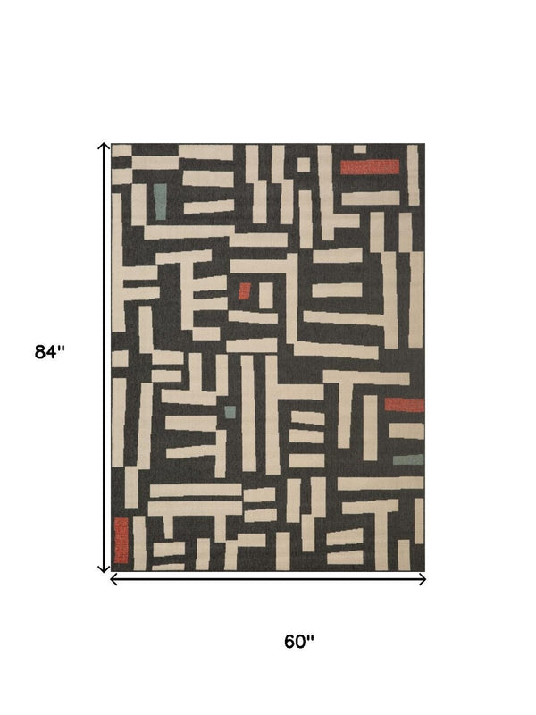 HomeRoots 10' Sea Green & Gray Medallion Wool Hand-Tufted Area Rug - Elegant, Durable, Stain-Resistant Design 712734