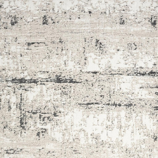 HomeRoots 5' Blue and Sky Blue Floral Distressed Area Rug - Bohemian Chic, Durable, Stain-Resistant Comfort! 712788
