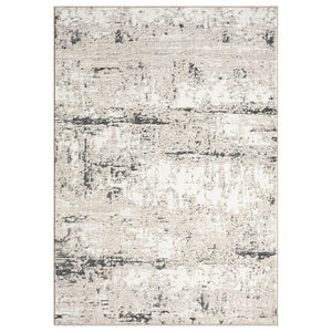 HomeRoots 5' Blue and Sky Blue Floral Distressed Area Rug - Bohemian Chic, Durable, Stain-Resistant Comfort! 712788