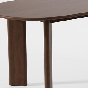 HomeRoots 66" Black Solid Wood Oval Dining Table - Timeless Craftsmanship, Modern Versatility for Any Space 712851