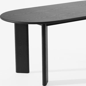 HomeRoots 66" Natural Solid Wood Oval Dining Table - Timeless Oak Centerpiece for Dining, Entertaining & More! 712852