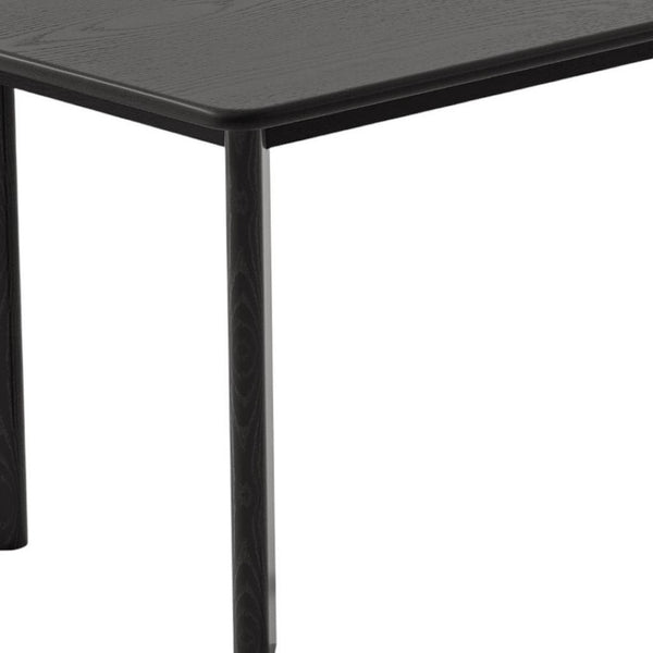 HomeRoots 66" Elegant Brown Solid Wood Oval Dining Table with Double Pedestal Base - Timeless & Durable Design 712855