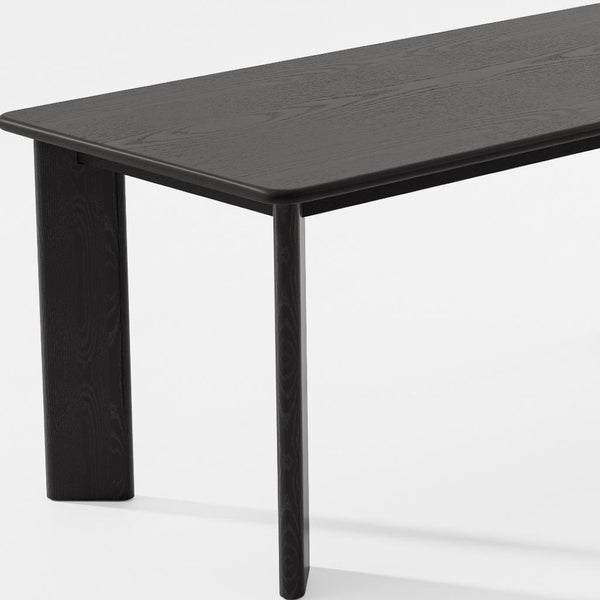 HomeRoots 66" Elegant Brown Solid Wood Oval Dining Table with Double Pedestal Base - Timeless & Durable Design 712855