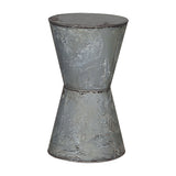 Tinton Garden Outdoor Accent Table - Galvanized 713007 Elk Home