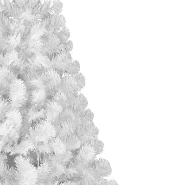 HomeRoots 6' White Full Pine Christmas Tree - Elegant Snowy Décor, Easy Setup & Lush Design for Every Space 713020