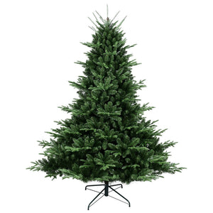 HomeRoots 6' Full Pine Christmas Tree – Lifelike, Easy-Setup Decor for Holiday Charm in Any Room or Office 713026