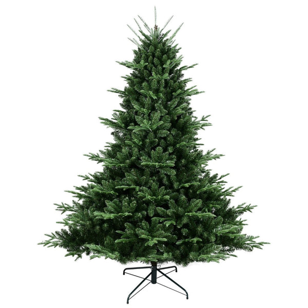 HomeRoots 6' Full Pine Christmas Tree – Lifelike, Easy-Setup Decor for Holiday Charm in Any Room or Office 713026